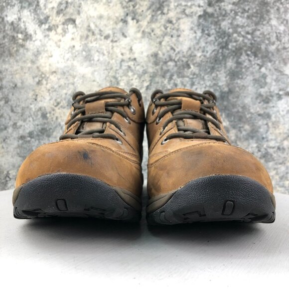 Cabela\'s Men\'s Size 10D X4 Dry-Plus 4MOST Brown Leather Waterproof Hiking Shoes main image 10